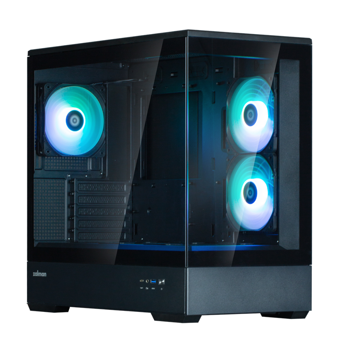 Компьютерный корпус Zalman P30 Black V2 без Б/П
