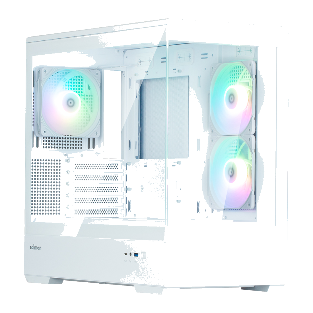 Компьютерный корпус Zalman P30 White V2 без Б/П