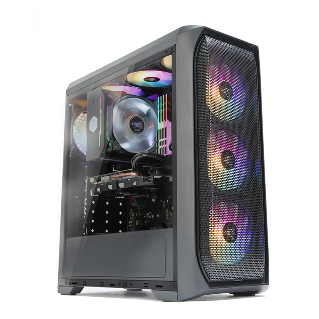 Компьютерный корпус Zalman N5 MF Black без Б/П