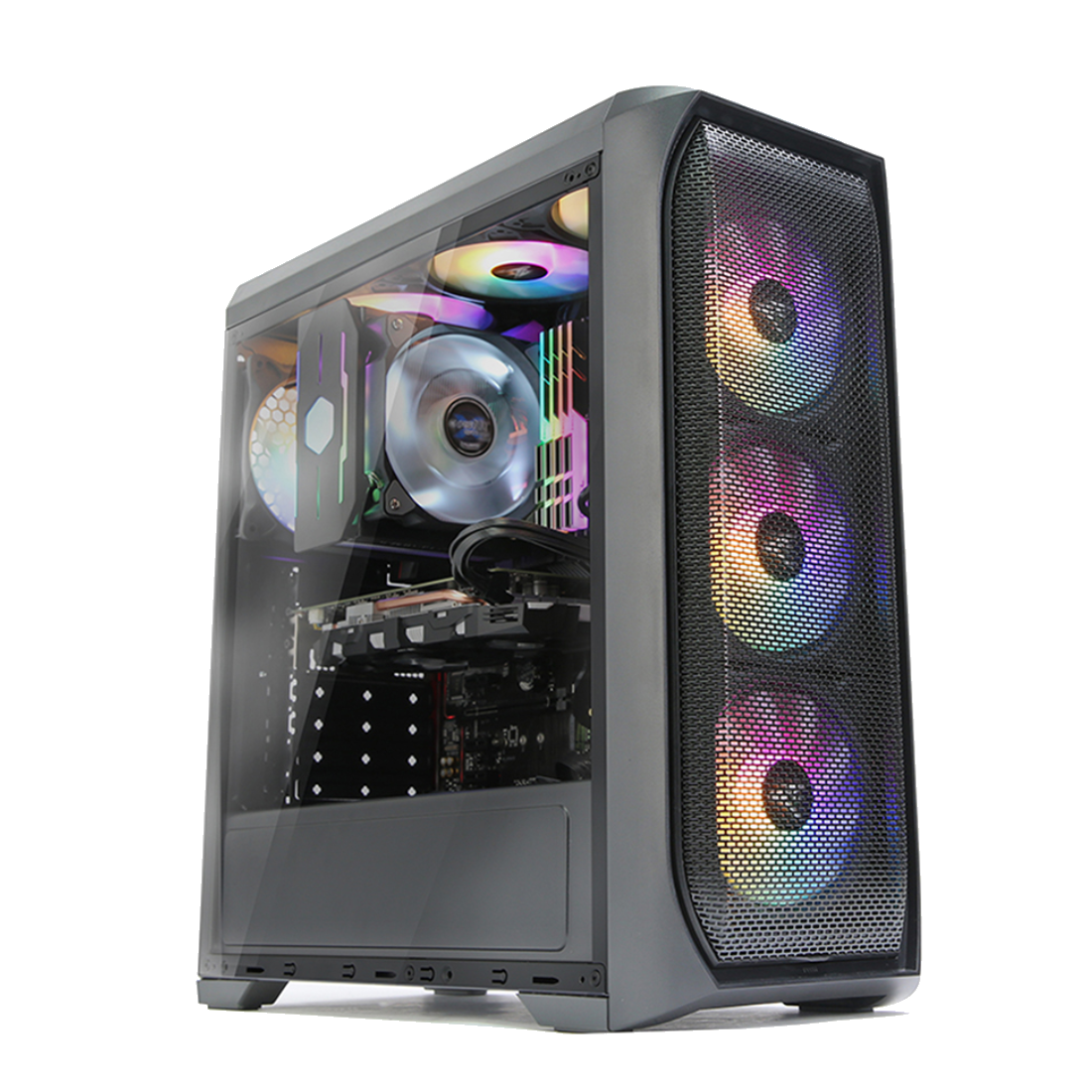 Компьютерный корпус Zalman N5 MF Black без Б/П