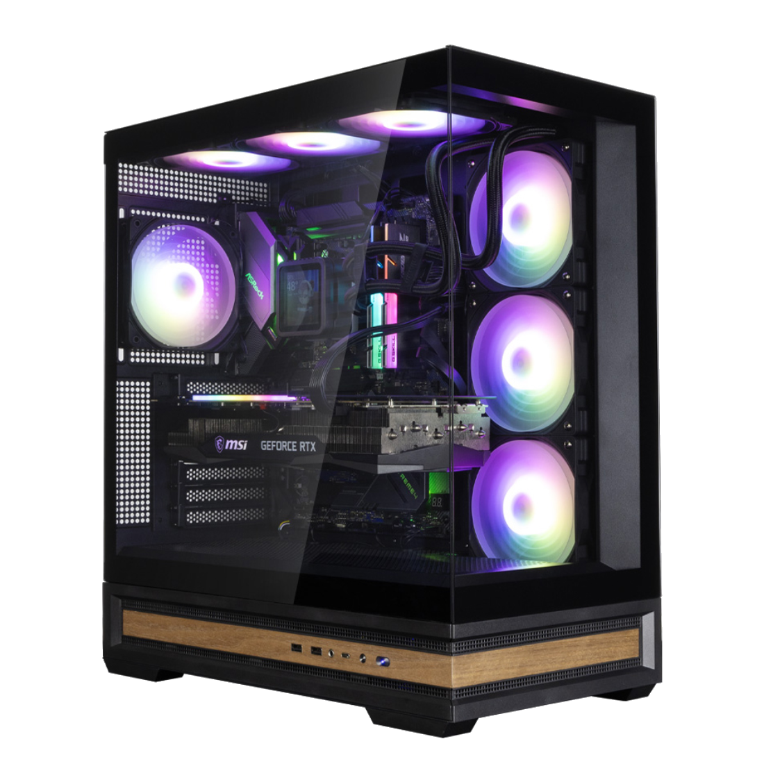Компьютерный корпус Zalman P40 NAMU Blackбез Б/П
