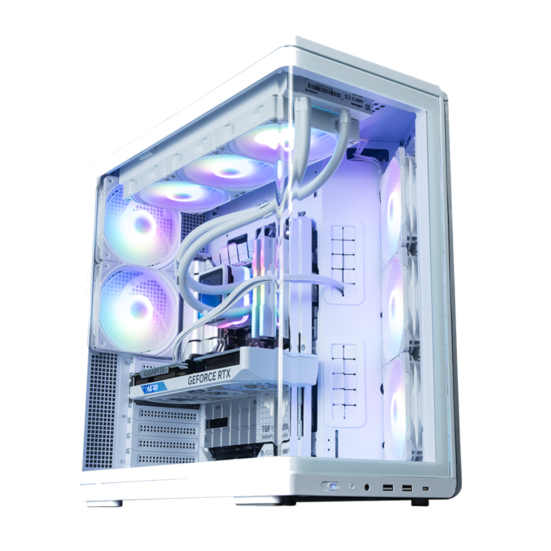 Компьютерный корпус Zalman P60 White без Б/П