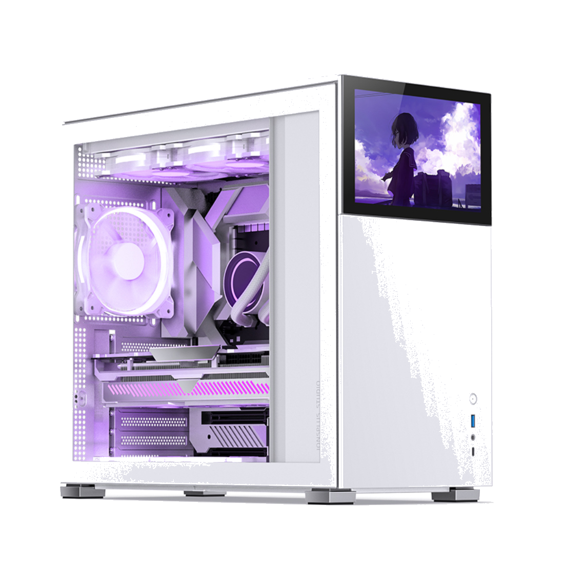 Компьютерный корпус Jonsbo D41 STD SCREEN White без Б/П