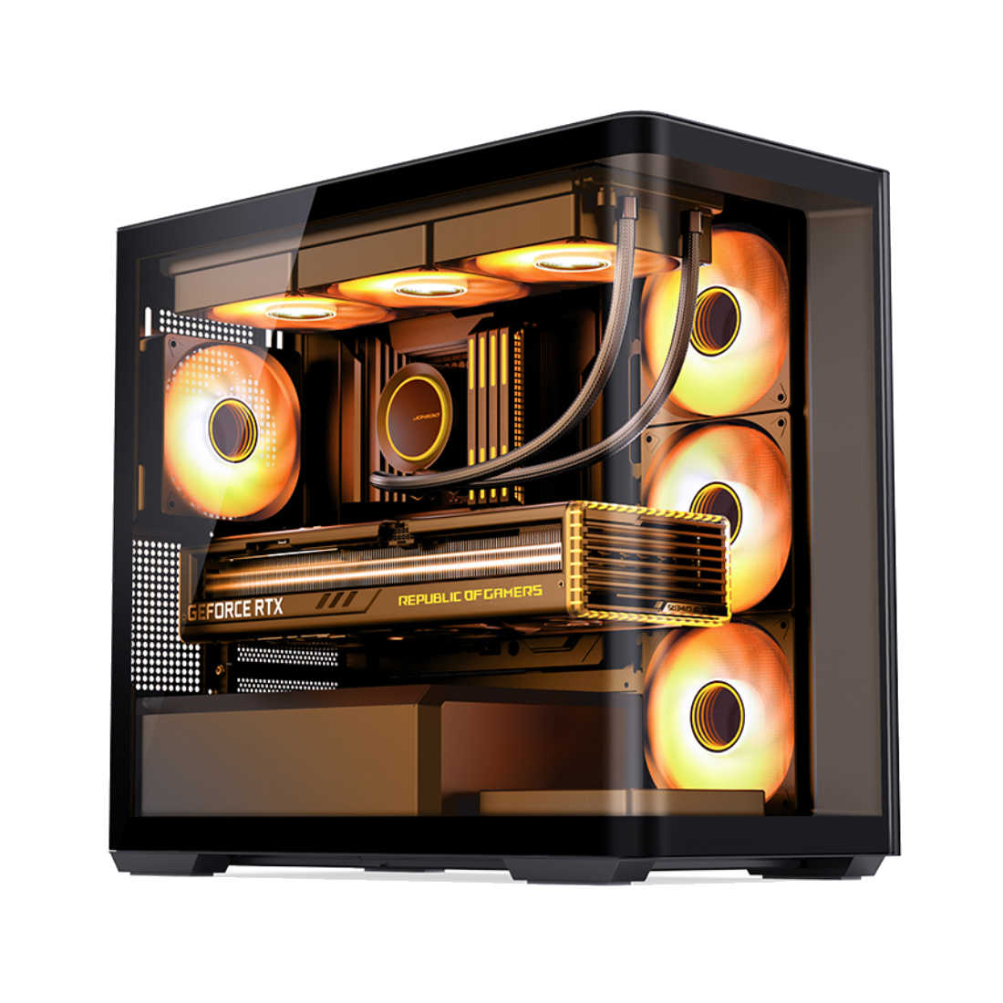 Компьютерный корпус Jonsbo D300 Black без Б/П