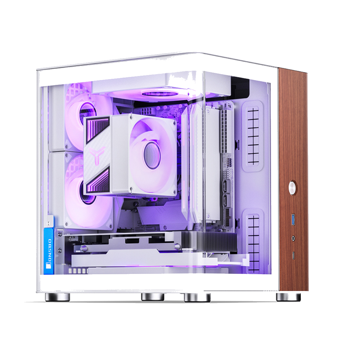 Компьютерный корпус Jonsbo TK-0 White без Б/П