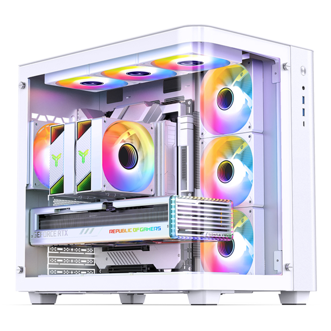 Компьютерный корпус Jonsbo TK-3 White без Б/П