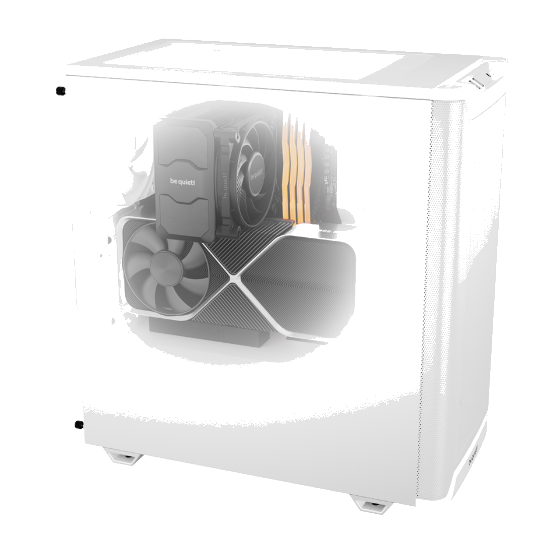 Компьютерный корпус Bequiet! PURE BASE 501 Airflow White