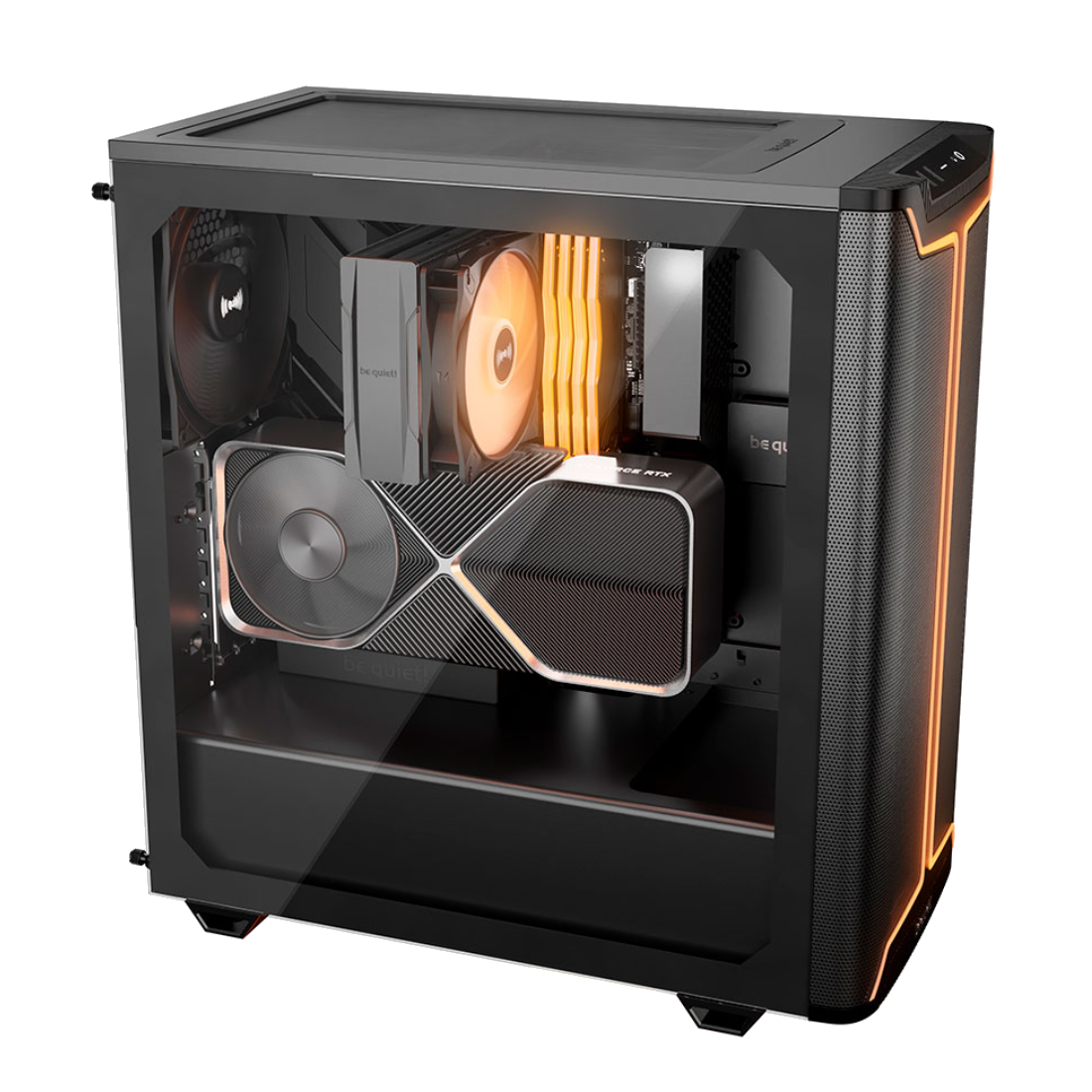 Компьютерный корпус Bequiet! Pure Base 501 DX Black Без Б/П