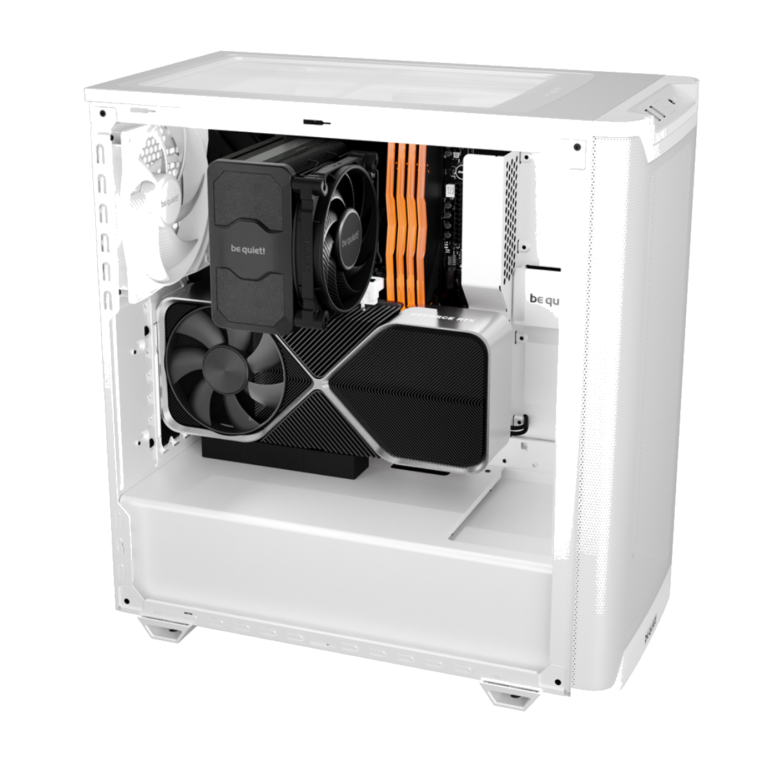 Компьютерный корпус Bequiet! Pure Base 501 LX White Без Б/П