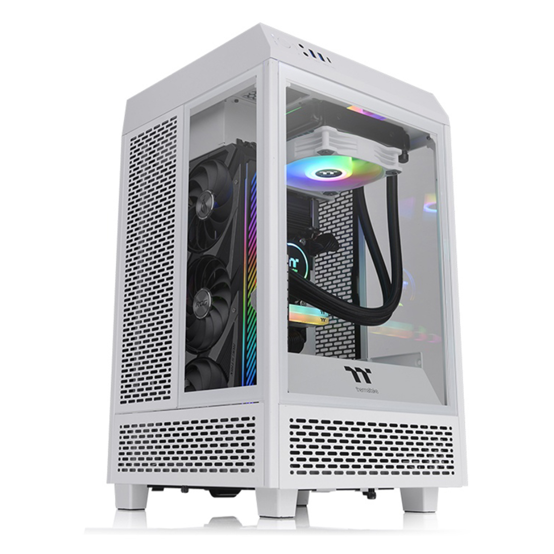 Компьютерный корпус Thermaltake The Tower 100 Snow без Б/П