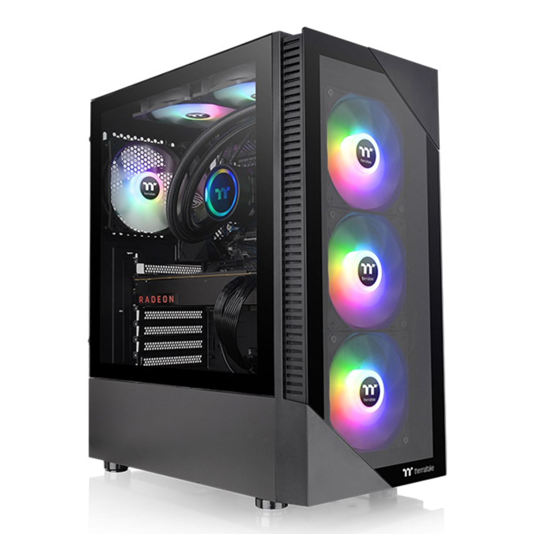 Компьютерный корпус Thermaltake View 200 TG Black ARGB без Б/П