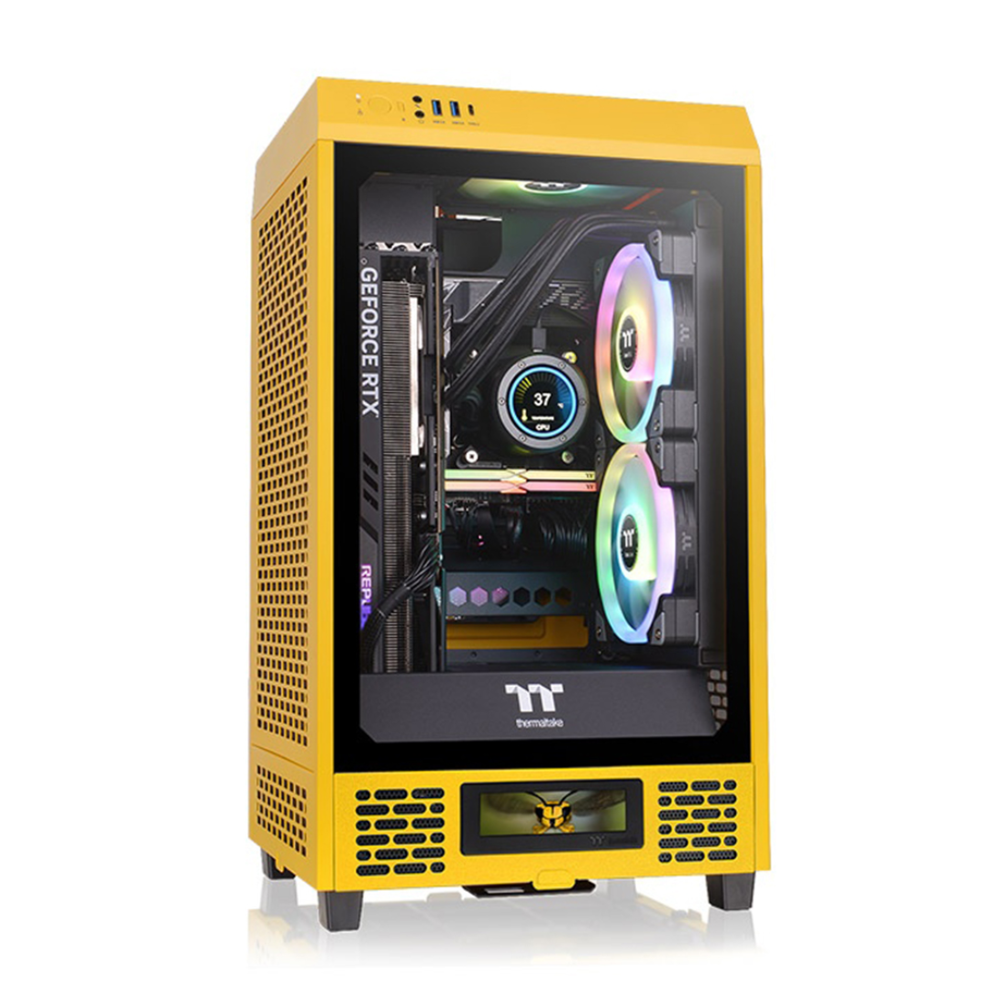 Компьютерный корпус Thermaltake The Tower 200 Bumblebee без Б/П