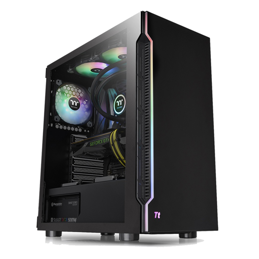 Компьютерный корпус Thermaltake H200 TG RGB без Б/П