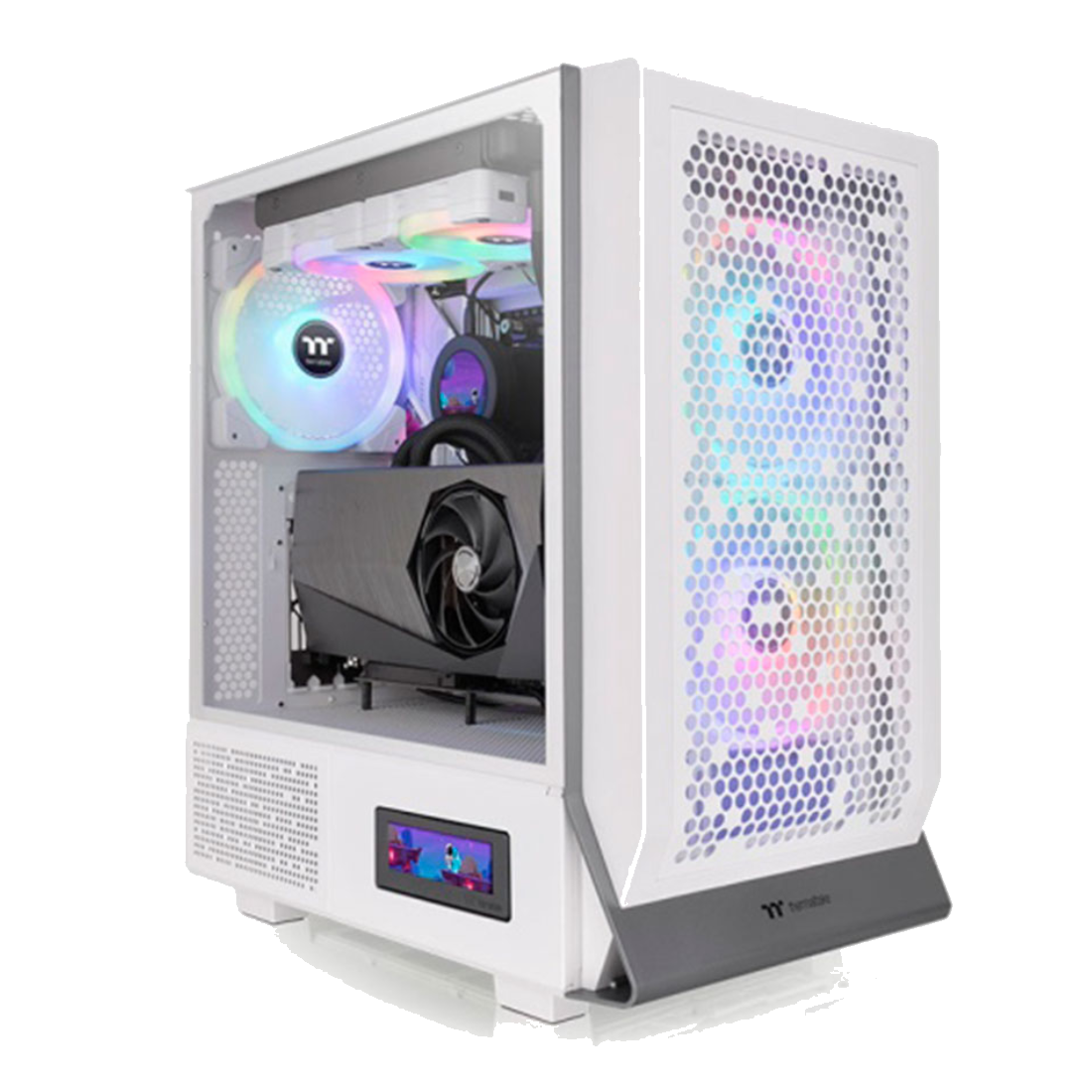 Компьютерный корпус Thermaltake Ceres 300 TG ARGB Snow без Б/П