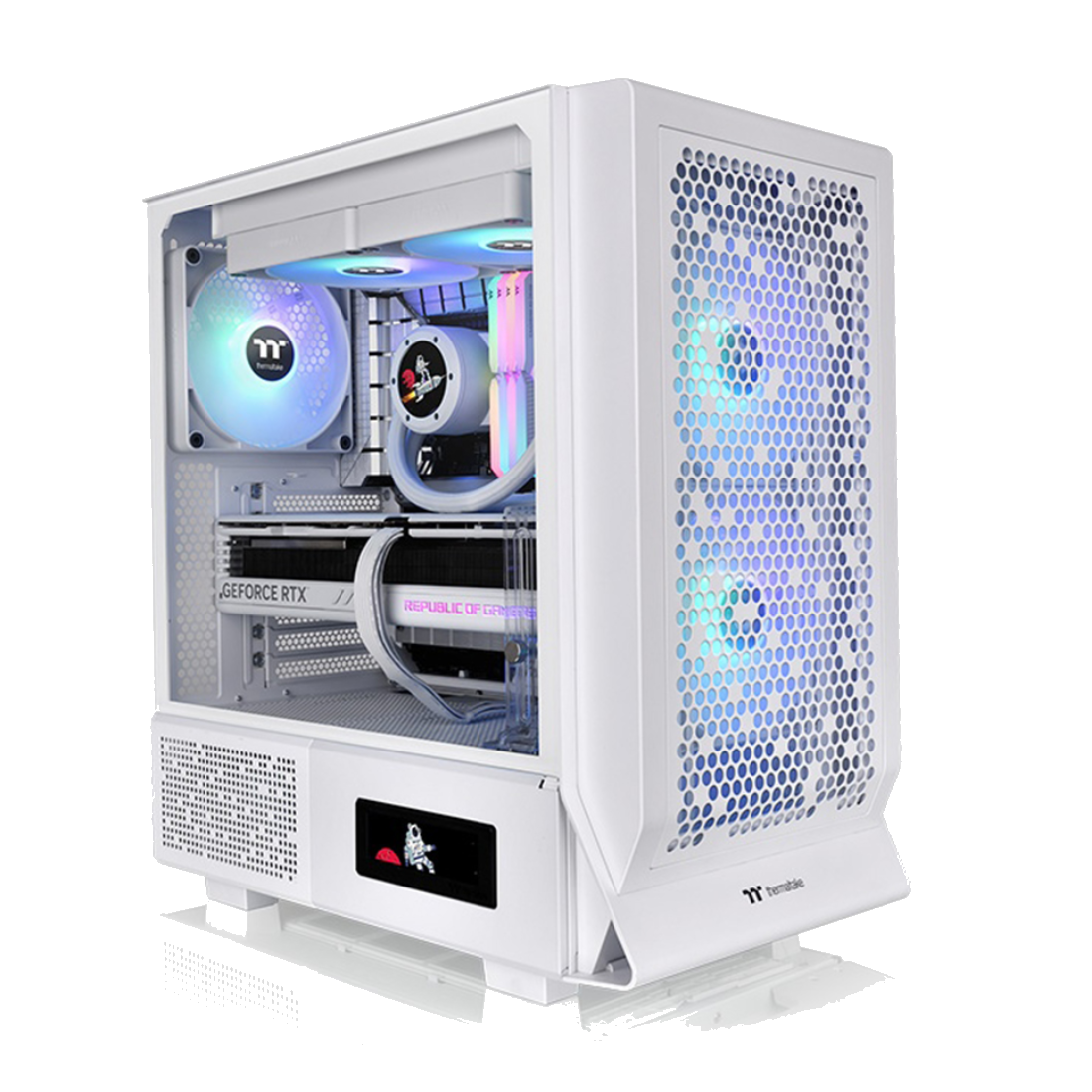Компьютерный корпус Thermaltake Ceres 330 TG ARGB Snow без Б/П