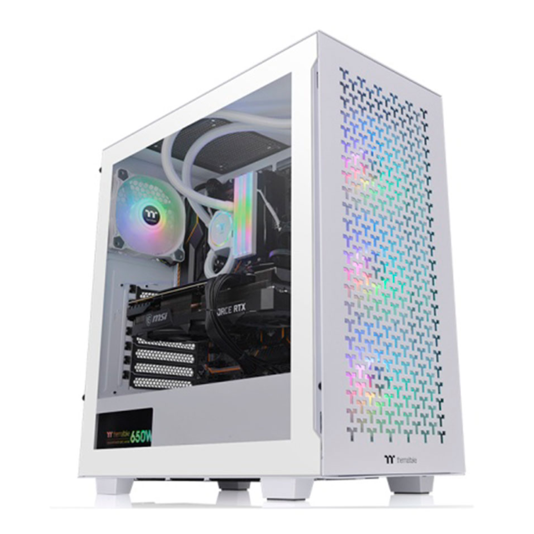 Компьютерный корпус Thermaltake V350 TG ARGB Air Snow без Б/П