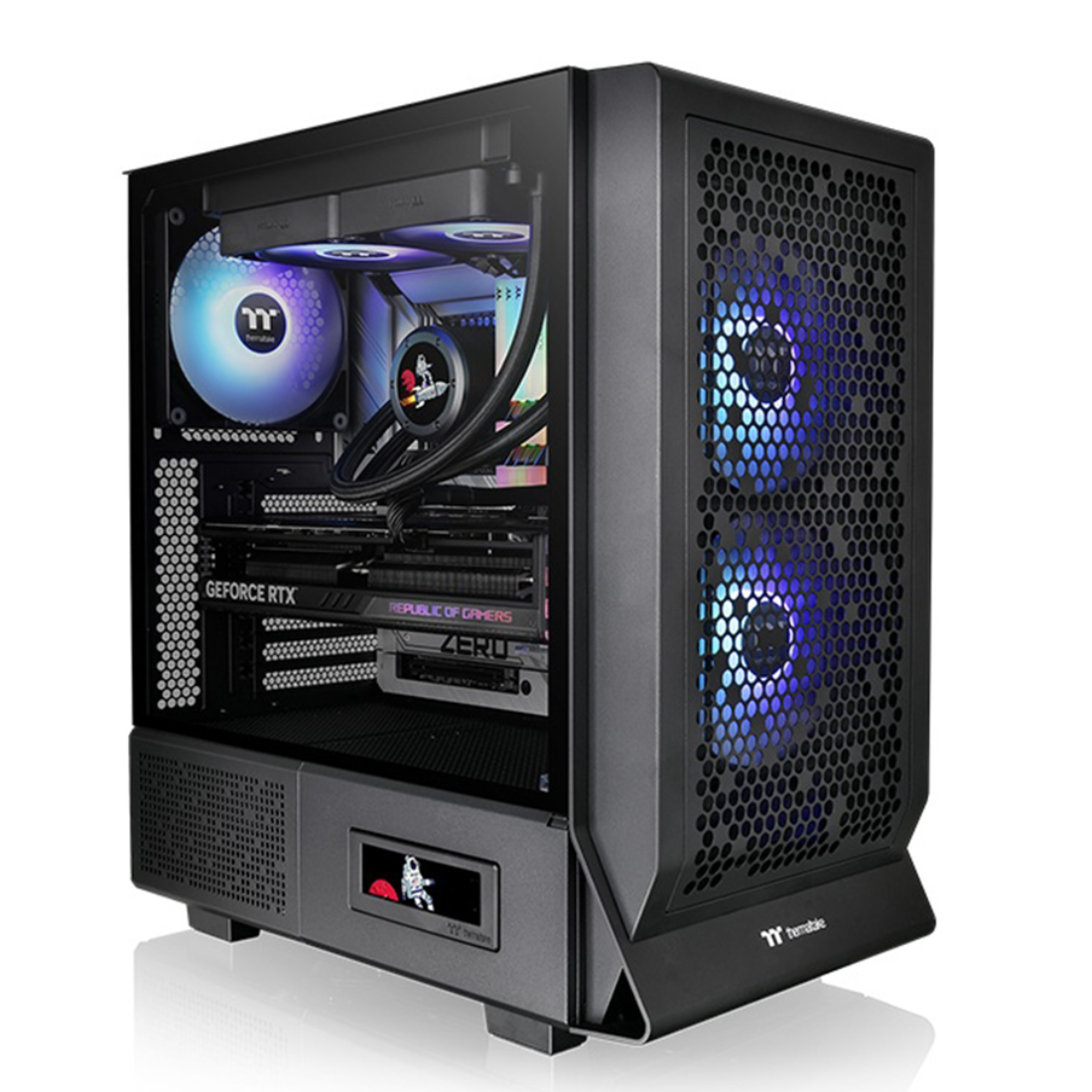 Компьютерный корпус Thermaltake Ceres 330 TG ARGB Черный без Б/П