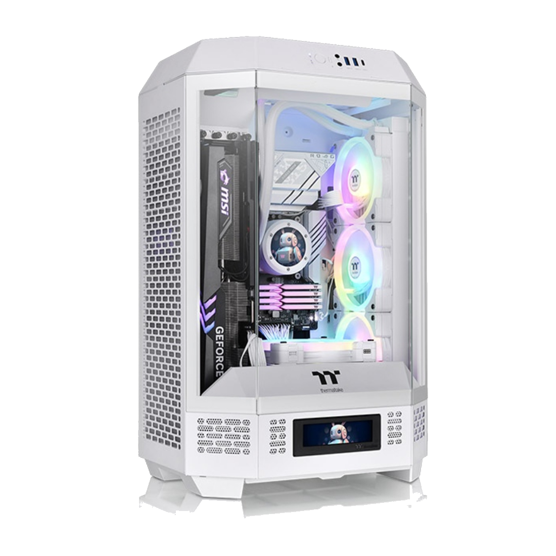 Компьютерный корпус Thermaltake The Tower 300 Snow без Б/П