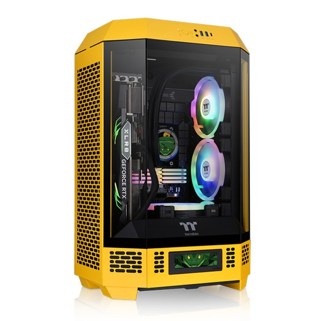 Компьютерный корпус Thermaltake The Tower 300 Bumblebee без Б/П