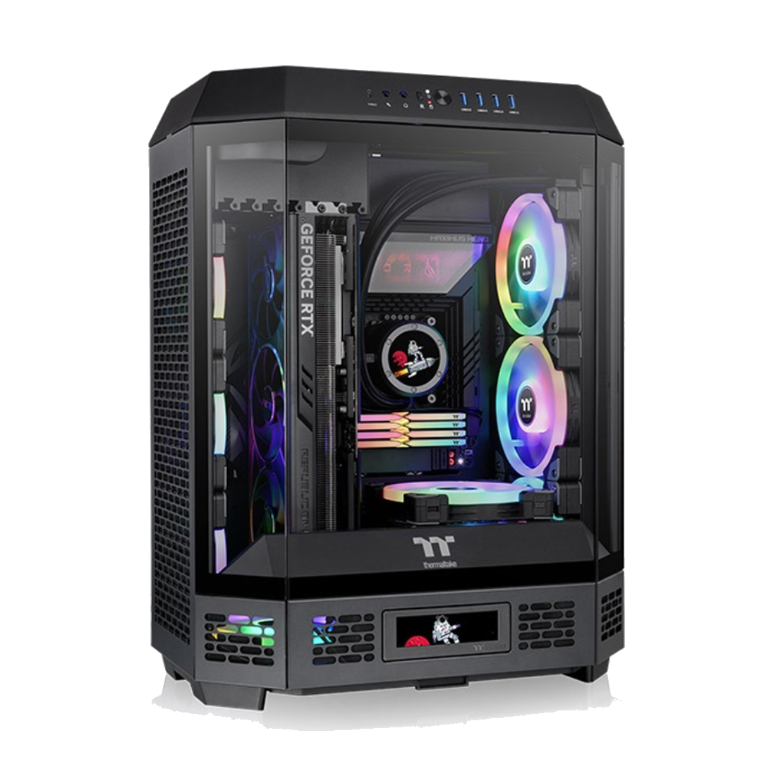 Компьютерный корпус Thermaltake The Tower 600 Black без Б/П