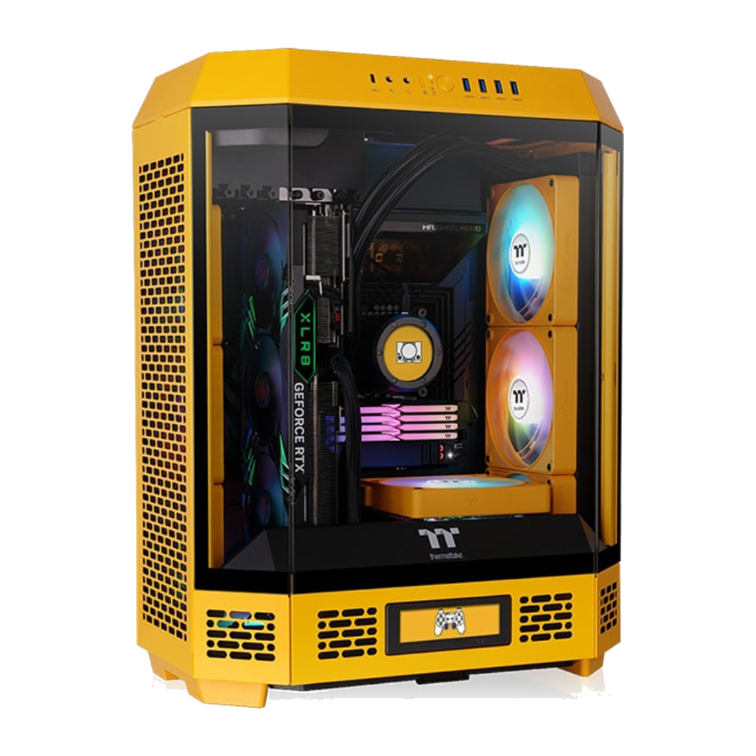 Компьютерный корпус Thermaltake The Tower 600 Bumblebee без Б/П
