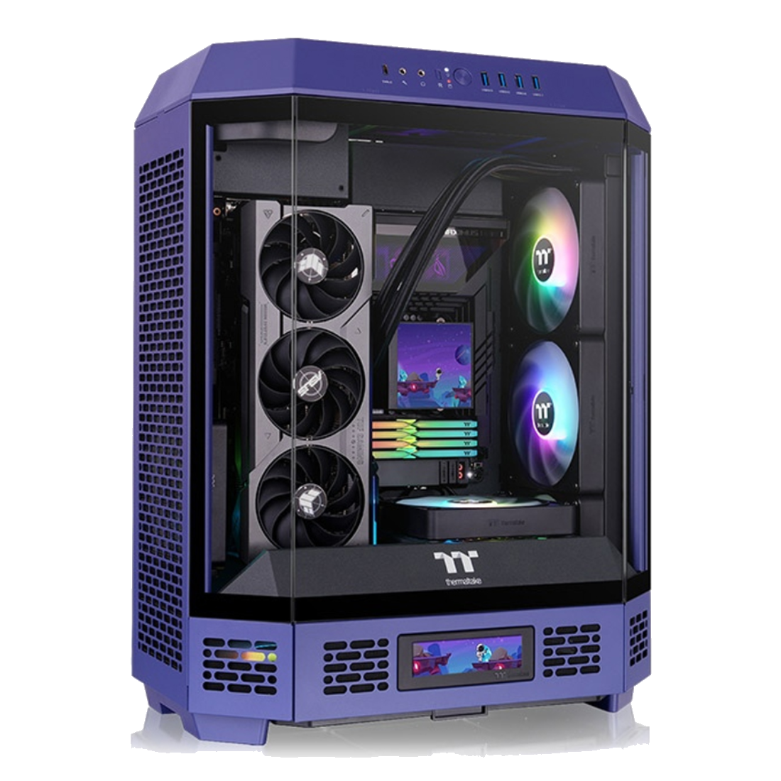 Компьютерный корпус Thermaltake The Tower 600 Future Dusk без Б/П
