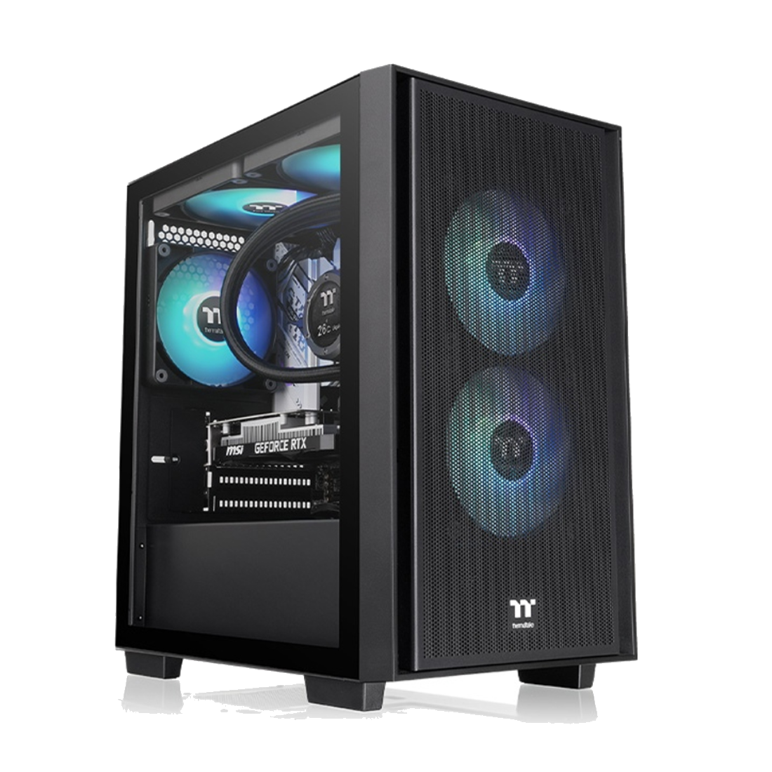 Компьютерный корпус Thermaltake Versa H16 Black без Б/П