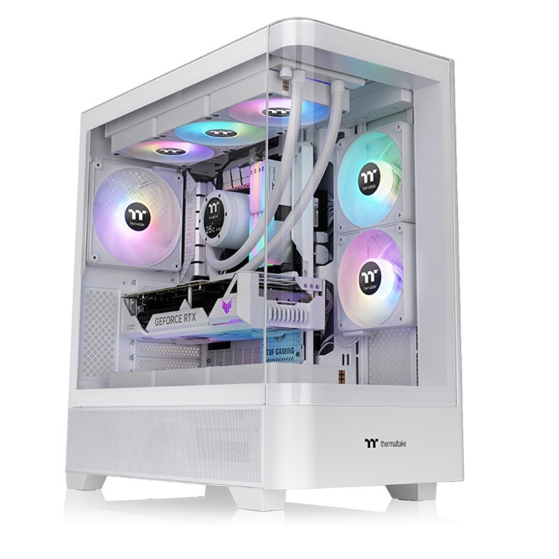 Компьютерный корпус Thermaltake View 380 TG ARGB Black без Б/П