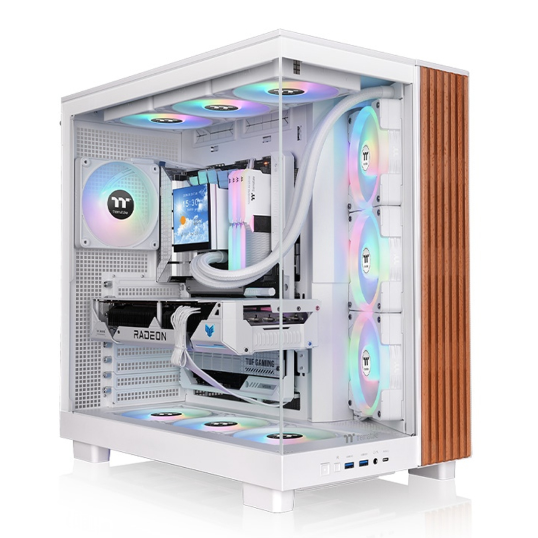 Компьютерный корпус Thermaltake View 380 XL WS ARGB White без Б/П