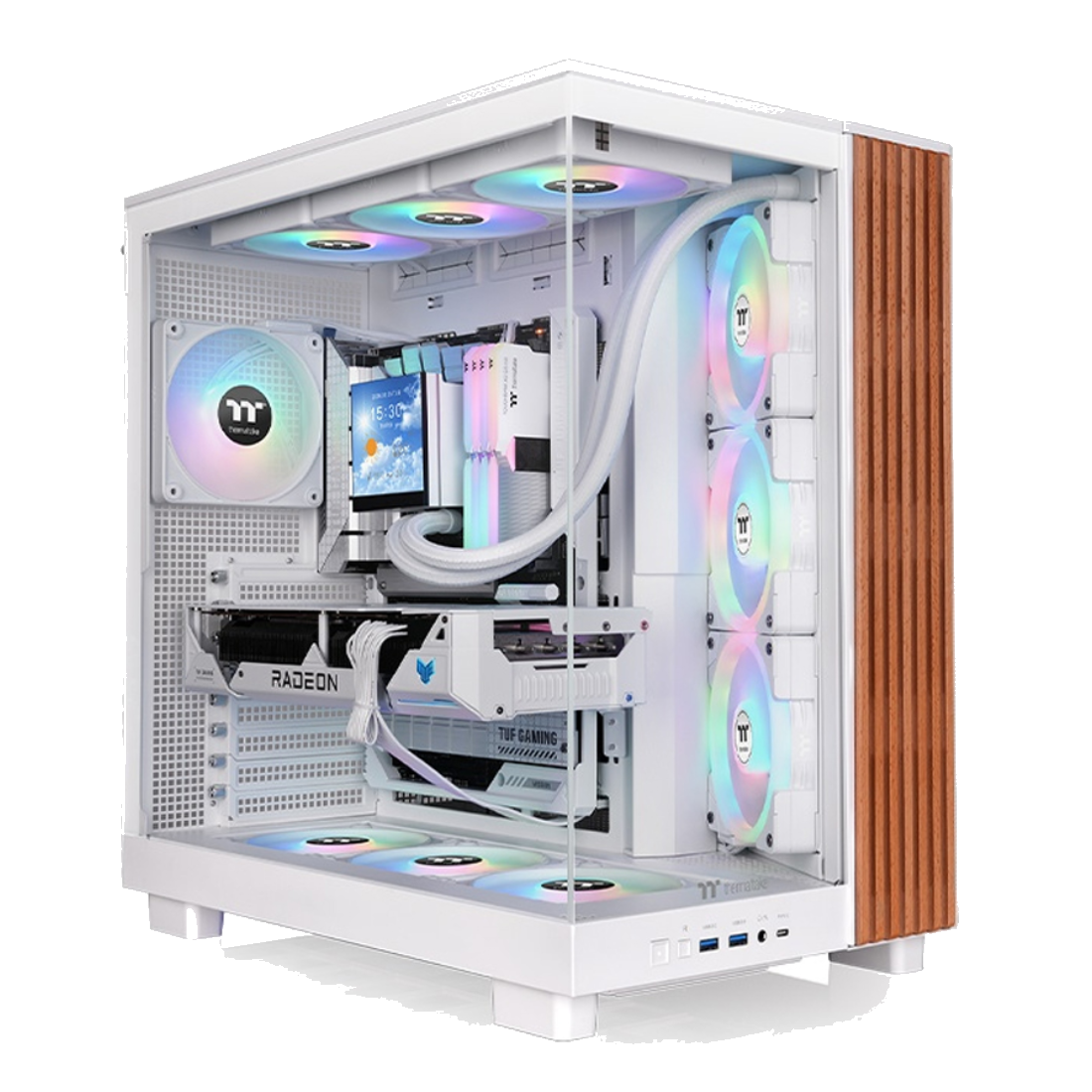 Компьютерный корпус Thermaltake View 380 XL WS ARGB White без Б/П