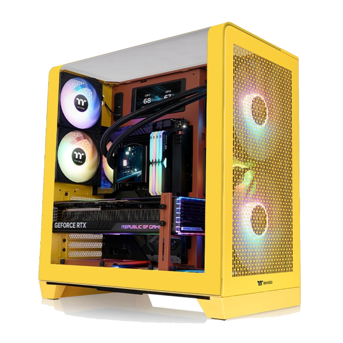 Компьютерный корпус Thermaltake View 390 Air Butter Caramel без Б/П
