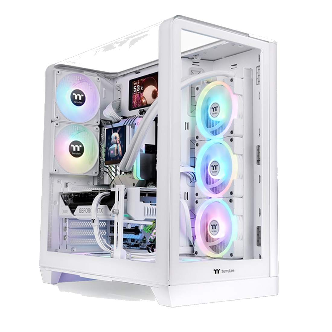 Компьютерный корпус Thermaltake View 390 TG White без Б/П