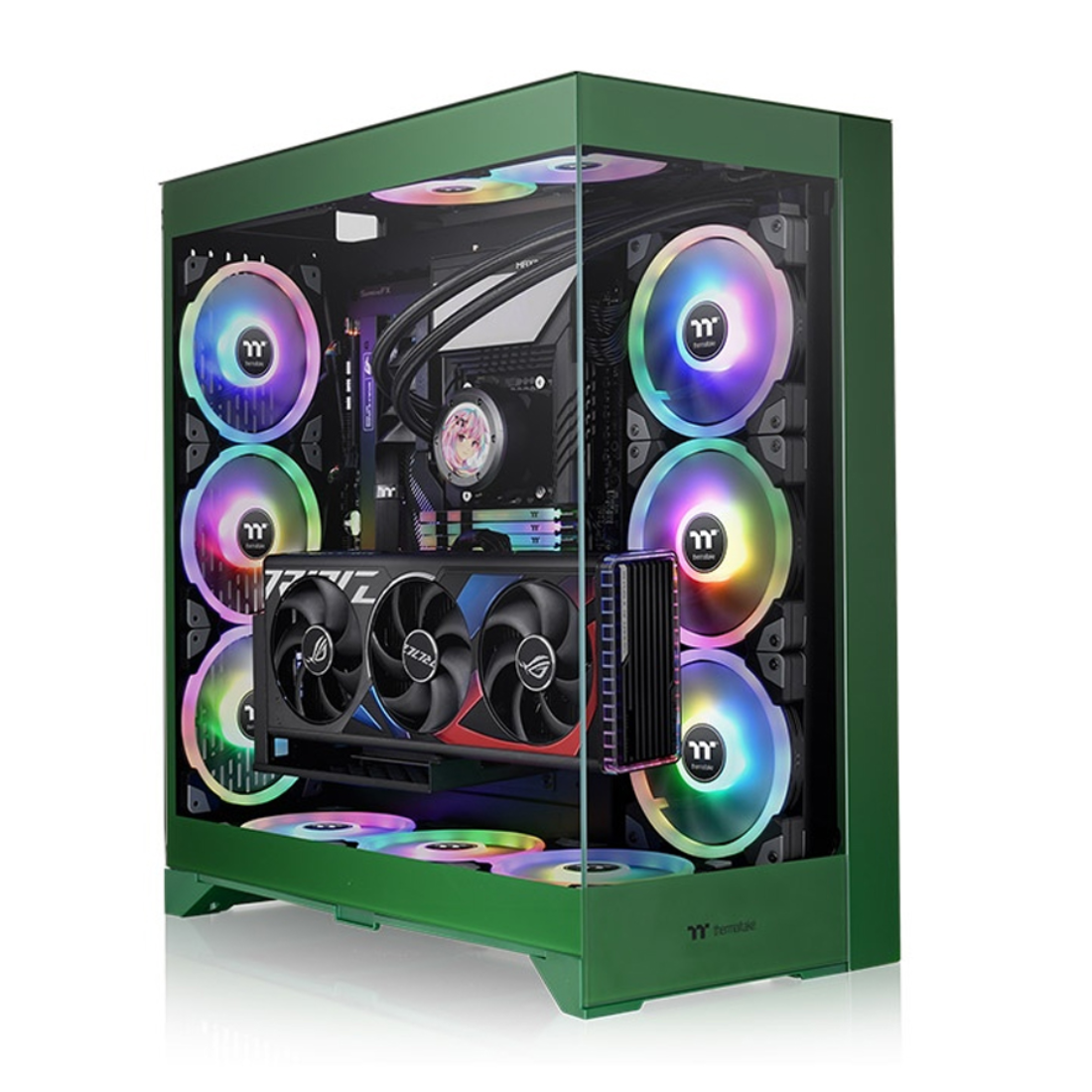 Компьютерный корпус Thermaltake CTE E660 MX Racing Green Б/П