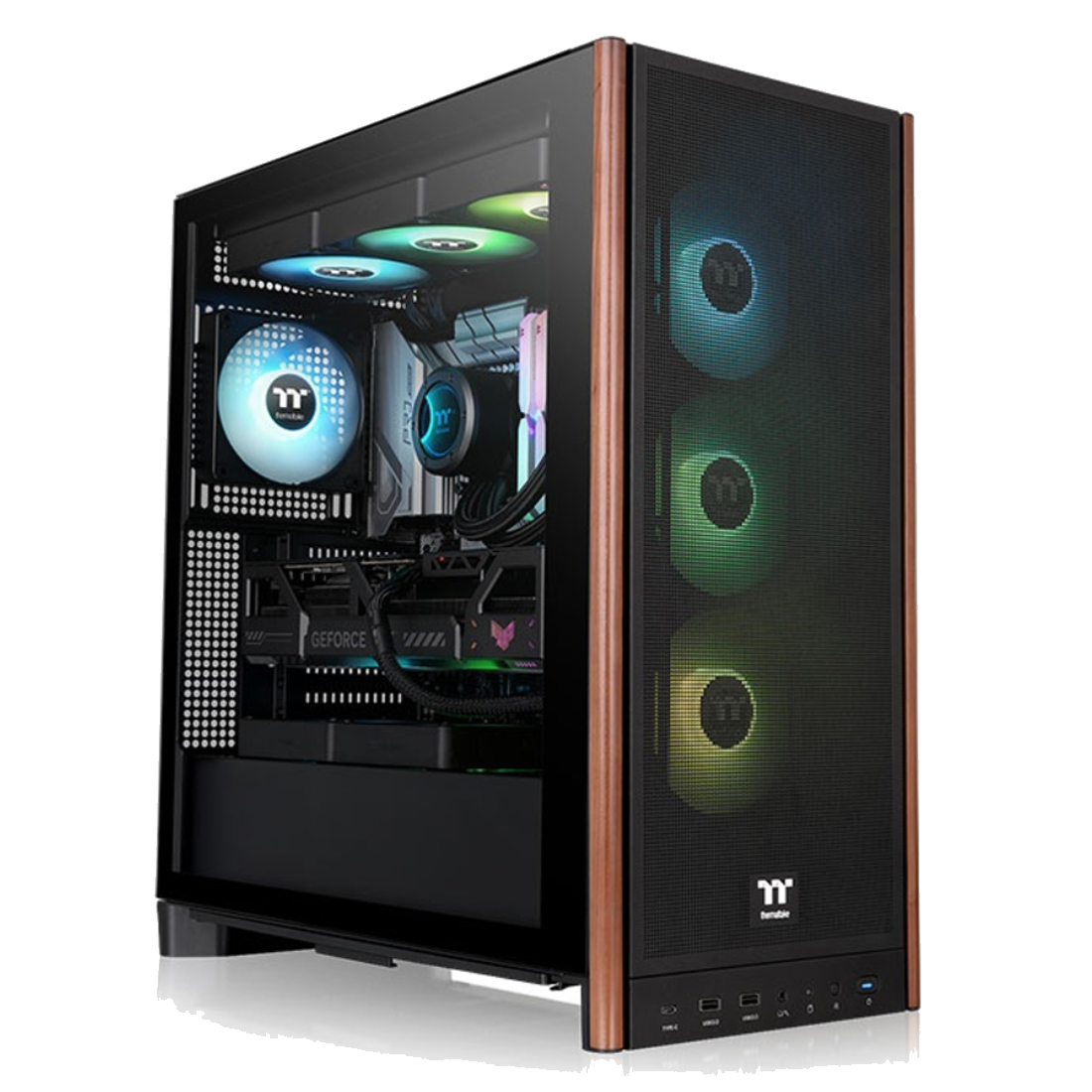 Компьютерный корпус Thermaltake S370 WS Black без Б/П