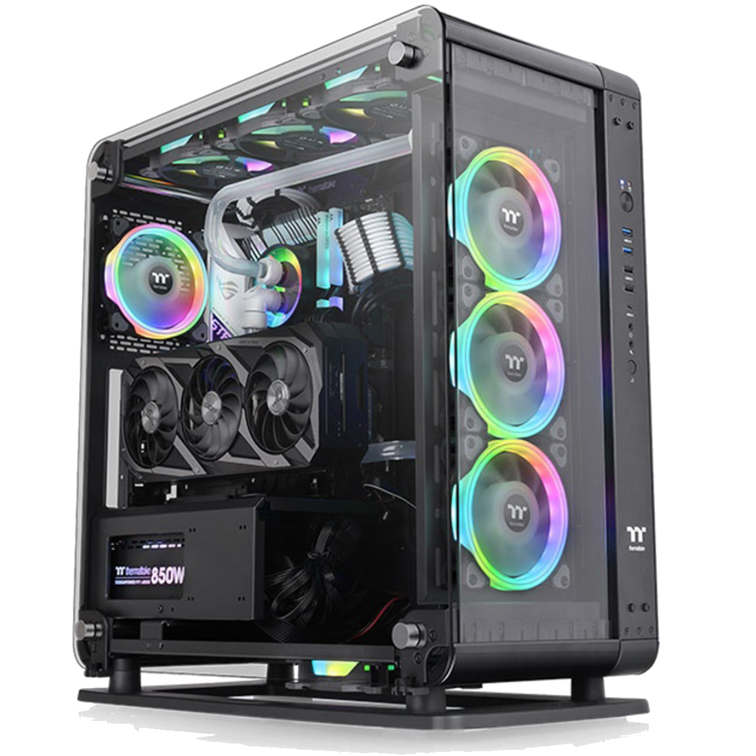 Компьютерный корпус Thermaltake Core P6 TG без Б/П