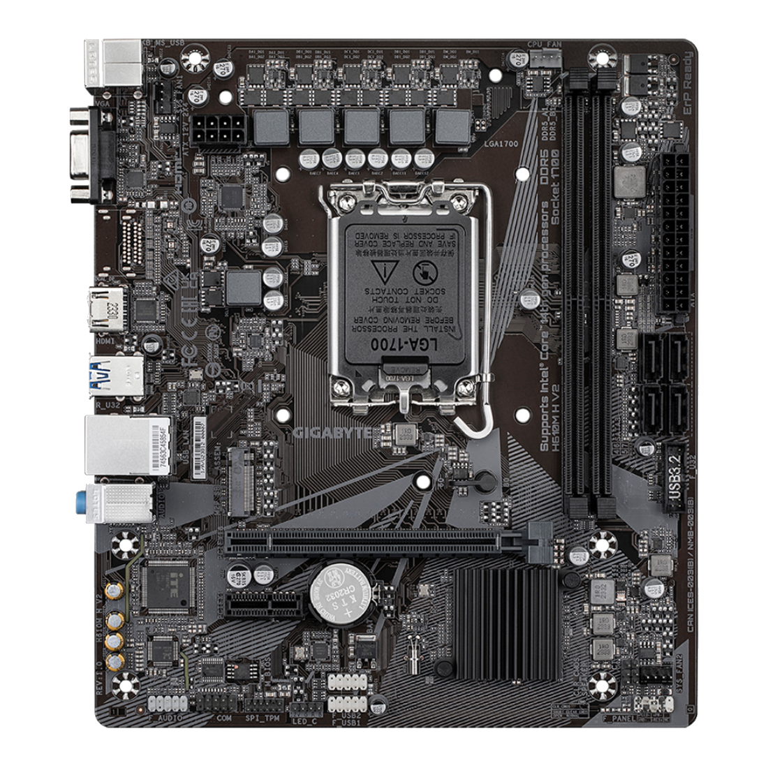 Материнская плата Gigabyte H610M H V2