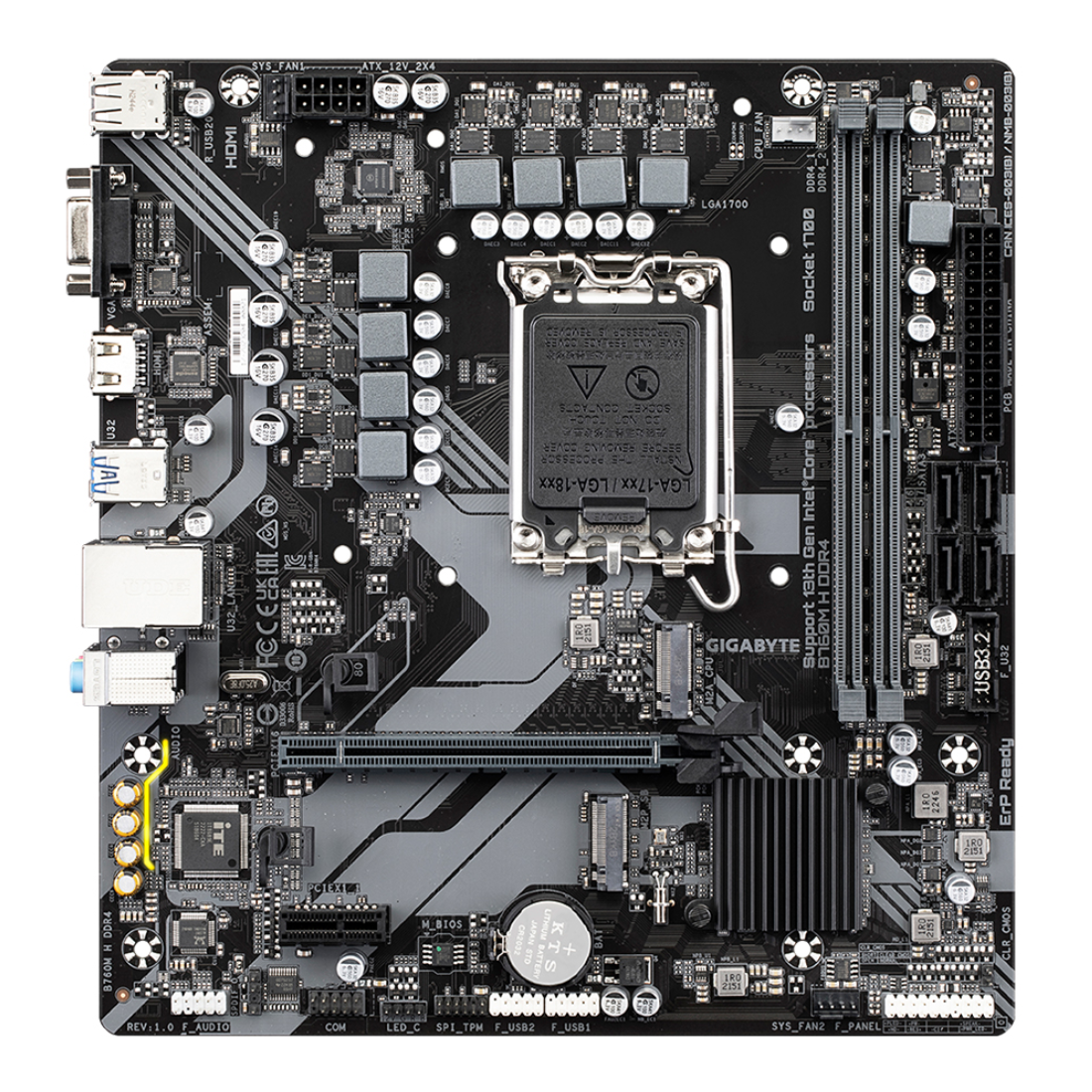 Материнская плата Gigabyte B760M H DDR4