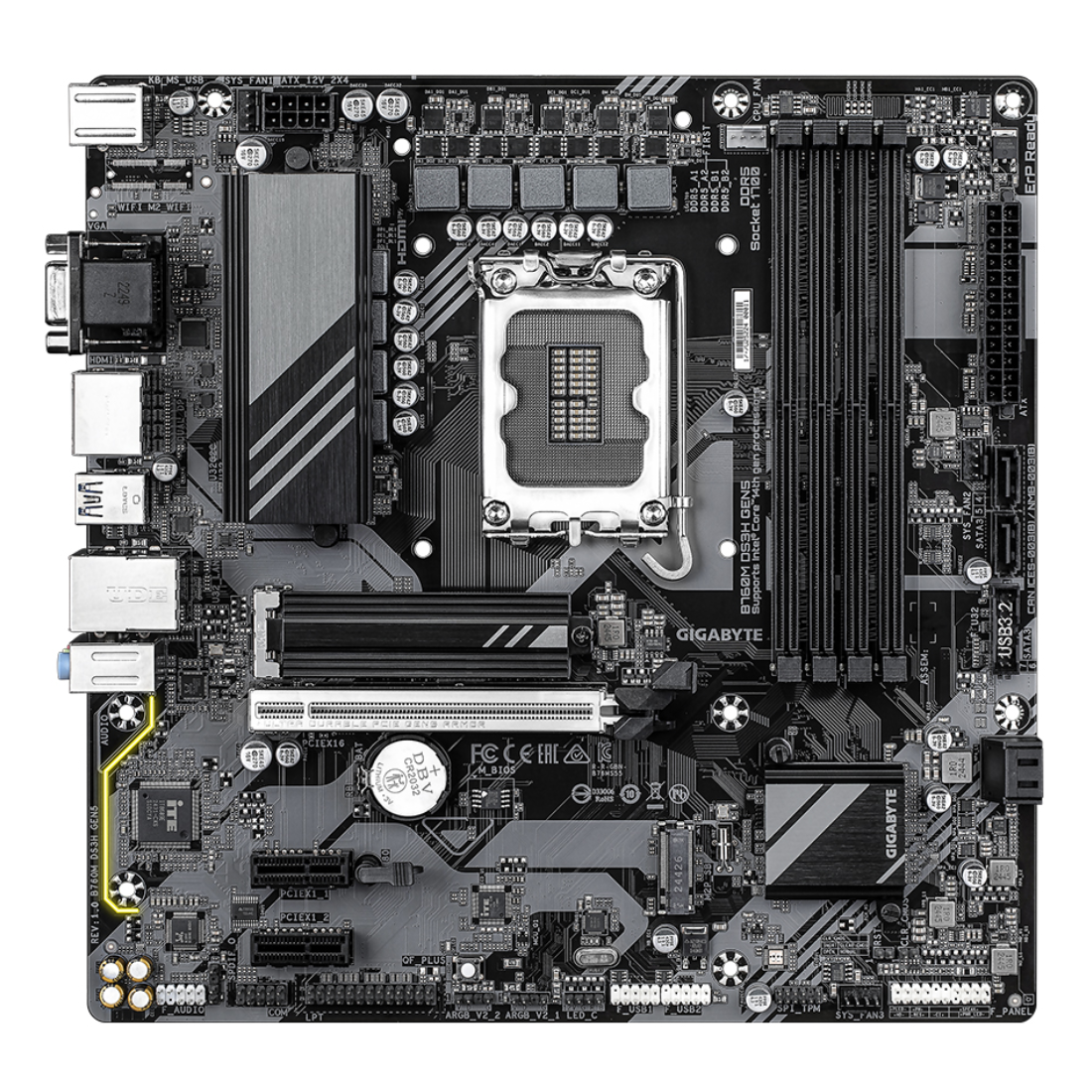 Материнская плата Gigabyte B760M DS3H GEN5