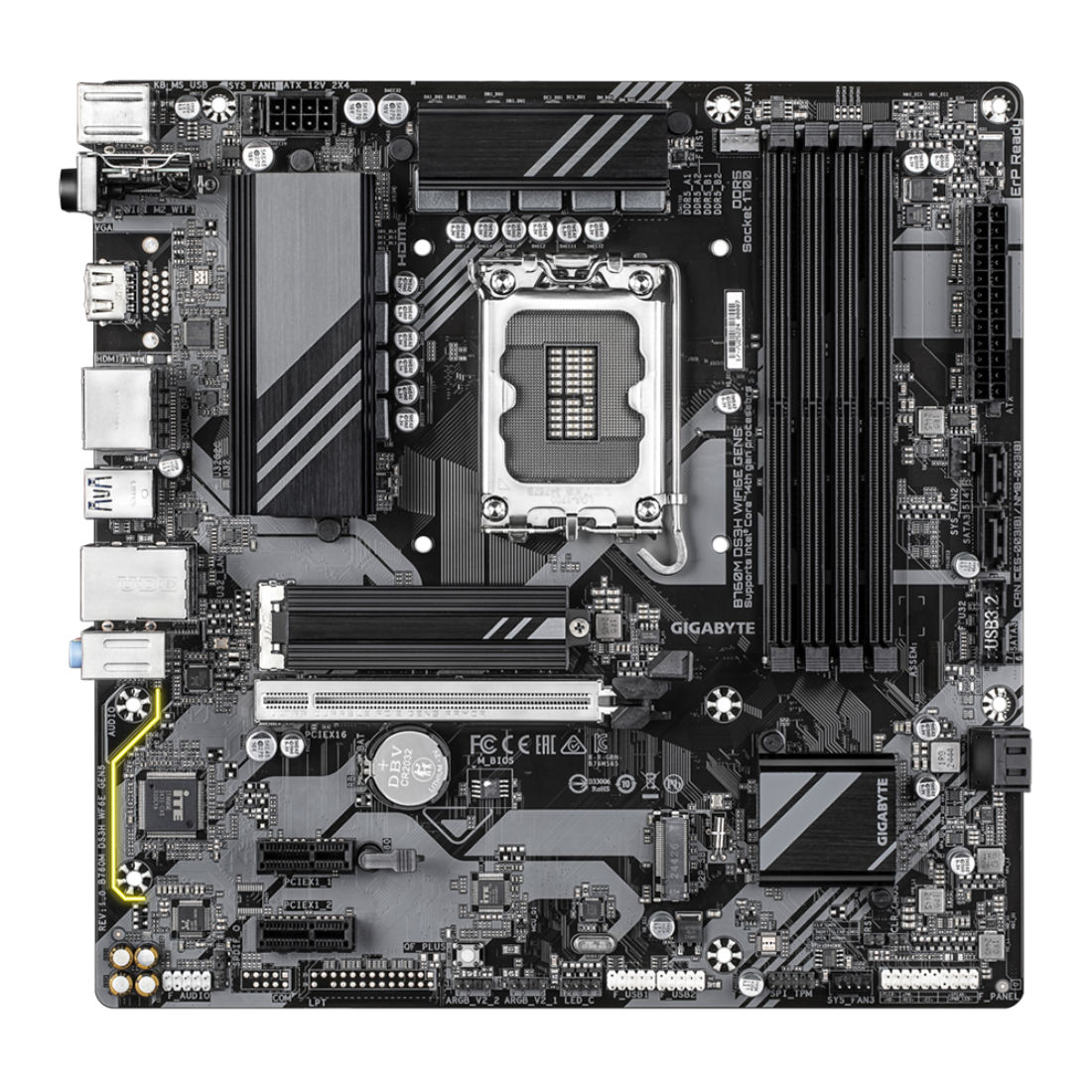 Материнская плата Gigabyte B760M DS3H WIFI6E GEN5
