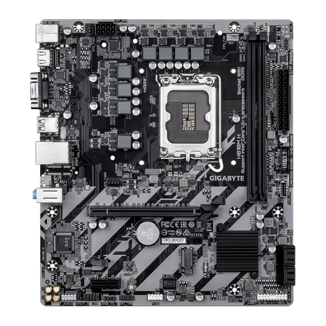 Материнская плата Gigabyte H810M H