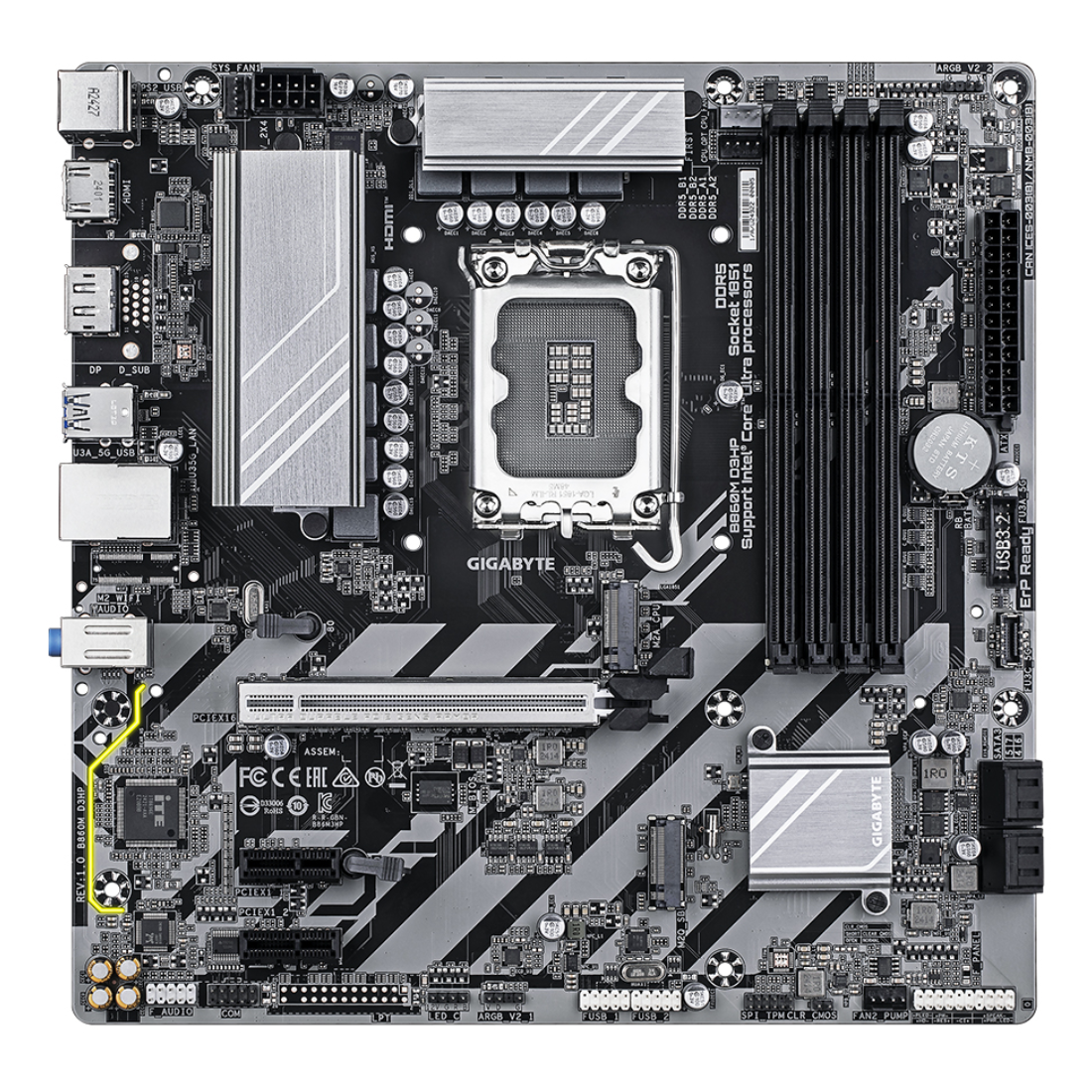 Материнская плата Gigabyte B860M D3HP