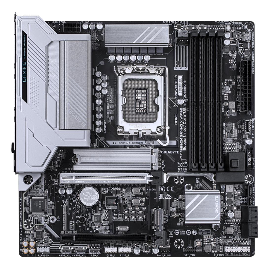Материнская плата Gigabyte B860M GAMING X WIFI6E
