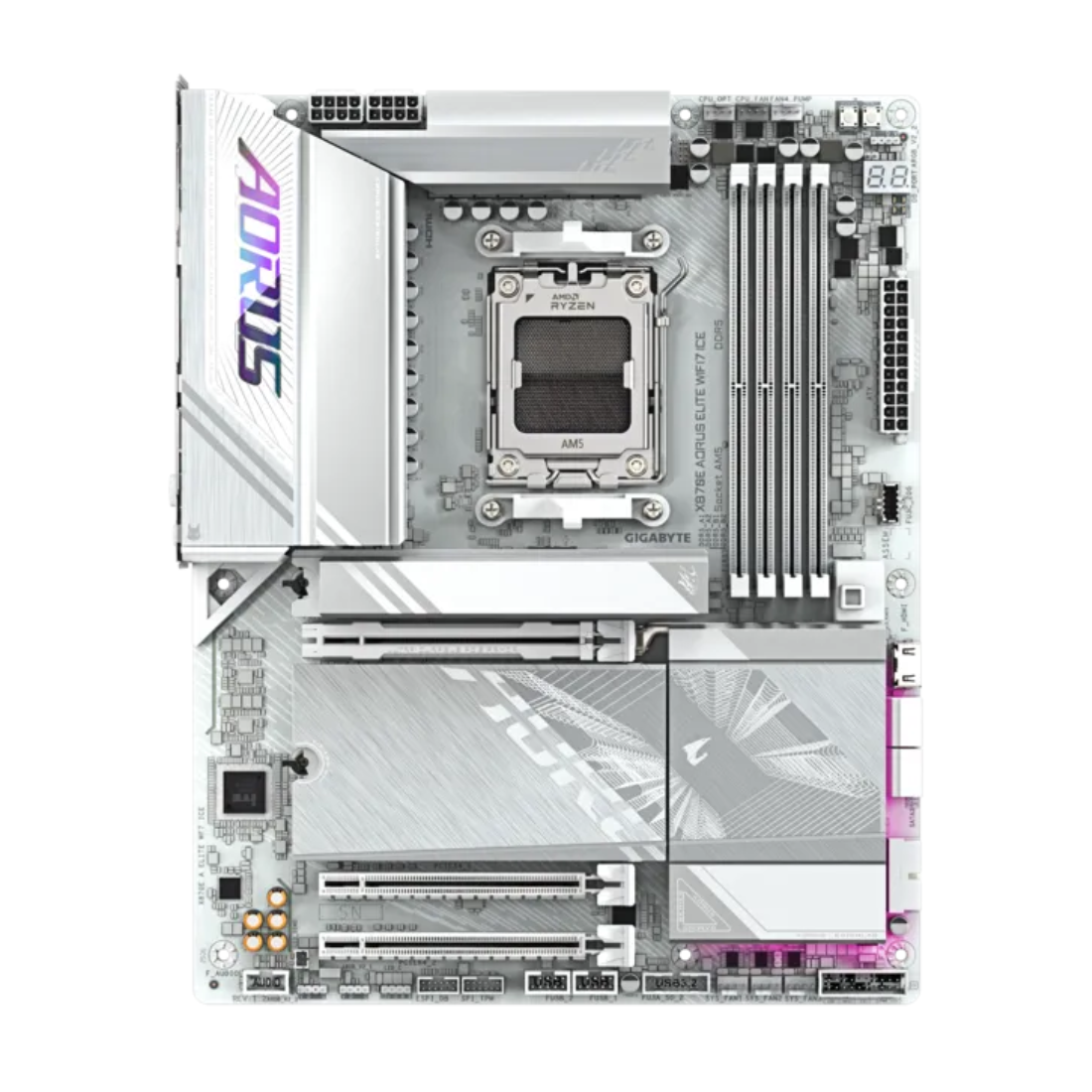 Материнская плата Gigabyte X870E A ELITE WF7 ICE