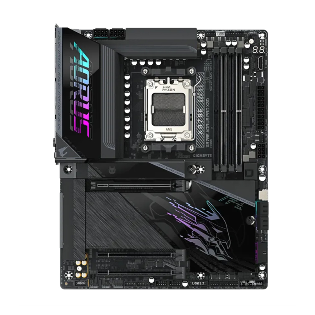 Материнская плата Gigabyte X870E AORUS PRO X3D