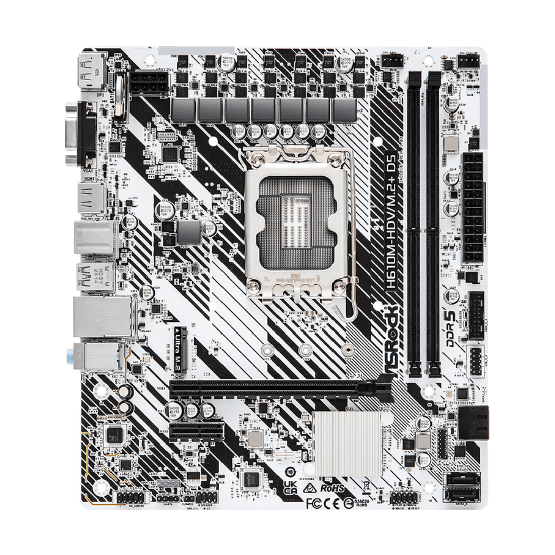 Материнская плата ASRock H610M-HDV/M.2+D5
