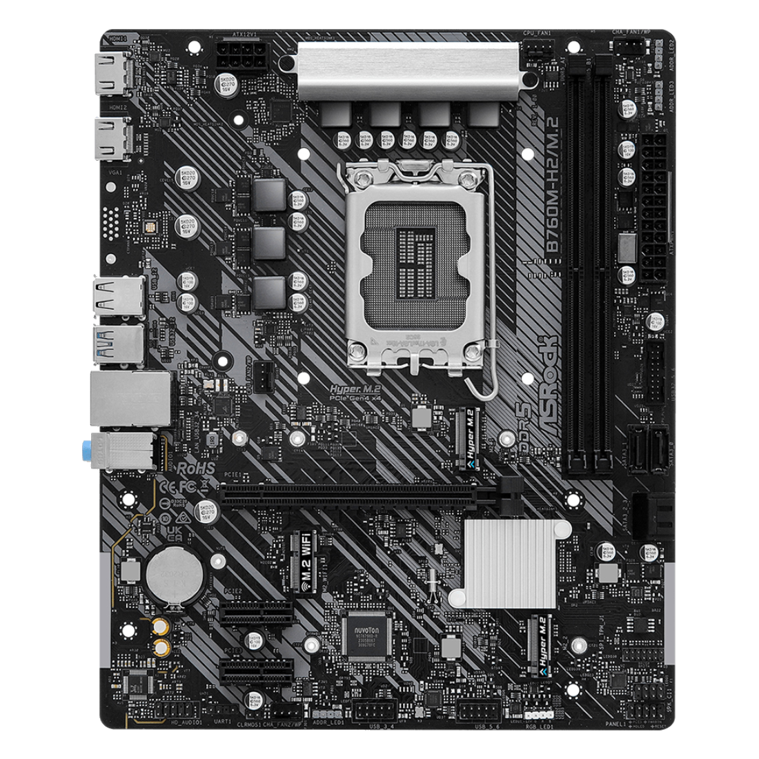 Материнская плата ASRock B760M-H2/M.2