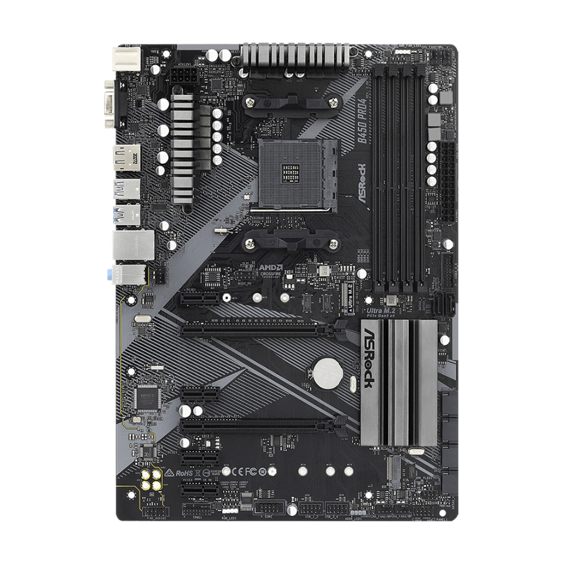 Материнская плата ASRock B450 PRO4 R2.0