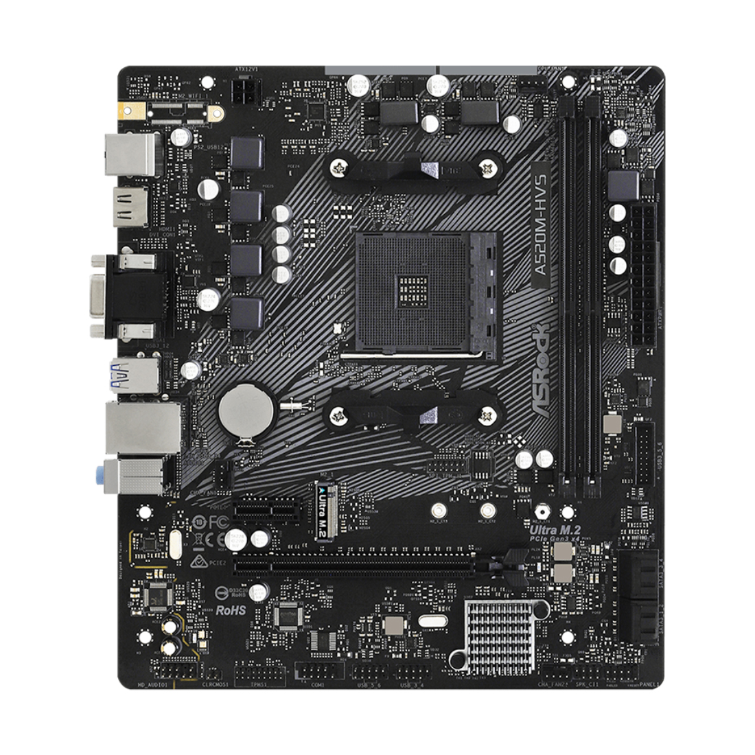 Материнская плата ASRock A520M-HVS