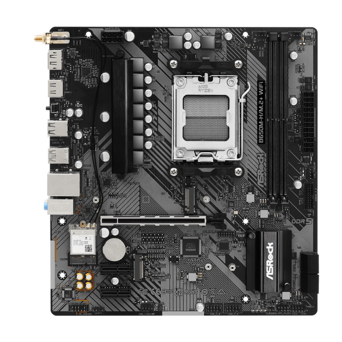 Материнская плата ASRock B650M-H/M.2+ WIFI