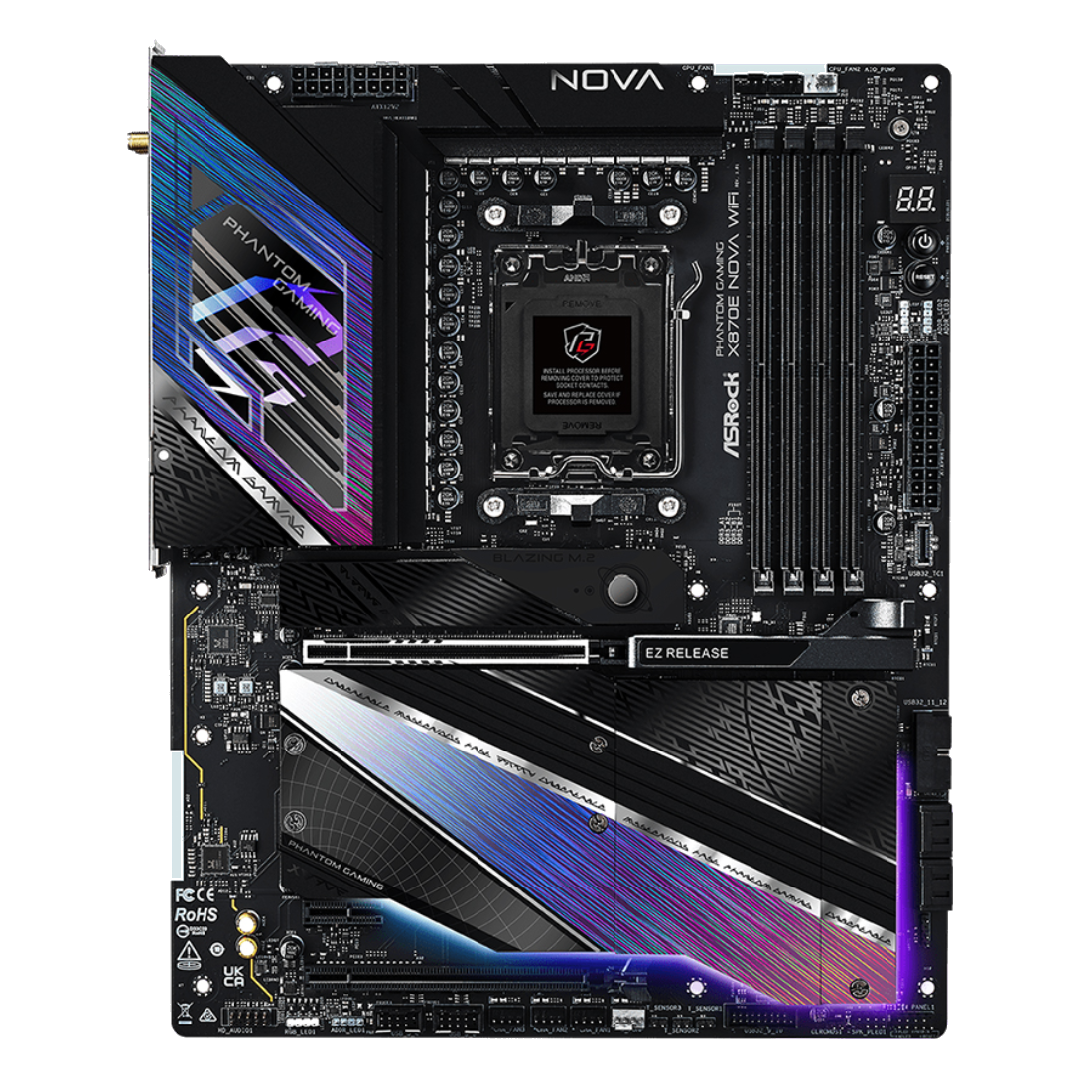 Материнская плата ASRock X870E NOVA WIFI